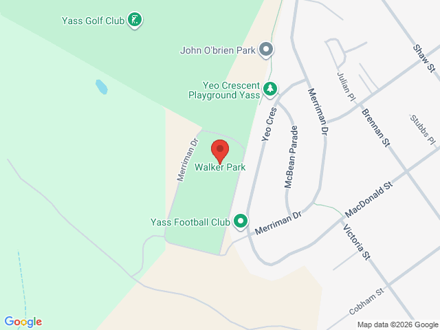 Map showing event location